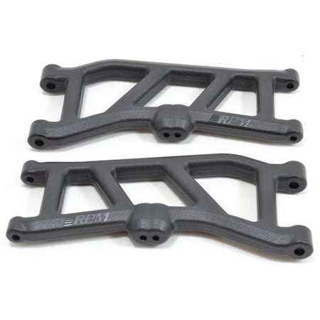 Rpm Rc Products Front A-Arms for the Arrma Kraton & Outcast 4s, Black RP298494